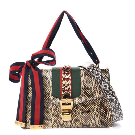 gucci mini handbag with snake skin